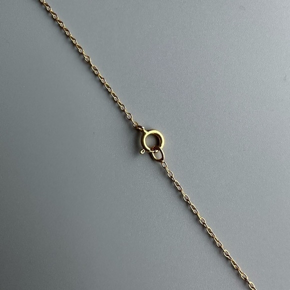 24k Gold Vermeil Tulip Pendant Necklace - Picture 3 of 6